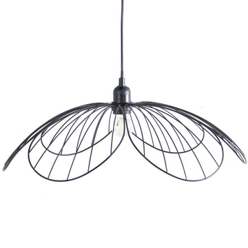 Lampadario Alexandra House Living Nero Metallo 40 W 50 x 16 x 50 cm