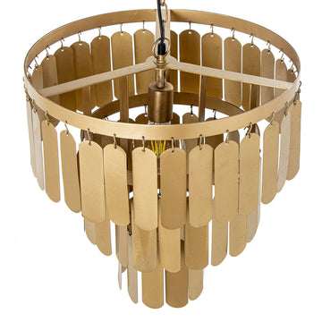 Lampadario Alexandra House Living Marrone Metallo