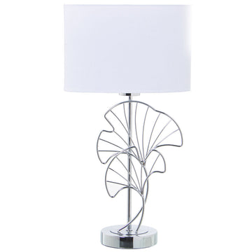 Lampada da tavolo Alexandra House Living Multicolore Argentato Metallo 40 W 26 x 48 x 14 cm