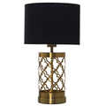 Lampada da tavolo Alexandra House Living Multicolore Metallo 40 W 25 x 44 x 25 cm