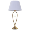 Lampada da tavolo Alexandra House Living Multicolore Dorato Metallo 40 W 28 x 57 x 28 cm