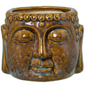 Vaso Alexandra House Living Marrone Ceramica Buddha 18 x 11 x 17 cm