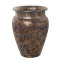 Vaso Alexandra House Living Dorato Ceramica 27 x 27 x 38 cm