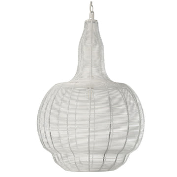 Lampadario Alexandra House Living Bianco Metallo 60 W 45 x 61 x 45 cm