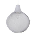 Lampadario Alexandra House Living Bianco Metallo 40 W 35 x 42 x 35 cm