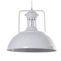 Lampadario Alexandra House Living Bianco Metallo 40 W 40 x 38 x 40 cm