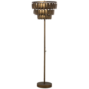 Lampada da Terra Alexandra House Living Oro Dorato 60 W 29 x 6 x 29 cm