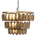 Lampadario Alexandra House Living Oro Metallo 60 W 47 x 34 x 47 cm