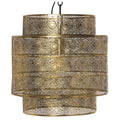 Lampadario Alexandra House Living Oro Dorato Metallo 60 W 39 x 39 x 39 cm