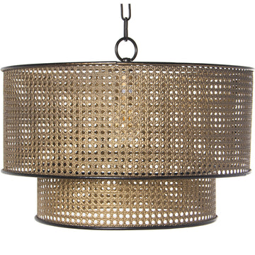 Lampadario Alexandra House Living Oro Dorato Metallo 60 W 50 x 30 x 50 cm