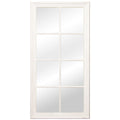 Specchio da parete Alexandra House Living Bianco Legno Rettangolare 5 x 78 x 150 cm