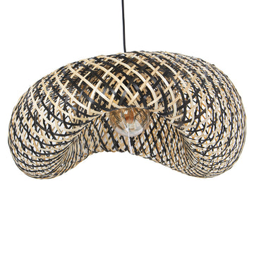 Lampadario Alexandra House Living Marrone Naturale Rattan Fibra naturale 40 W 75 x 28 x 53 cm