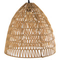 Lampadario Alexandra House Living Marrone Naturale Rattan Fibra naturale 60 W 38 x 146 x 38 cm