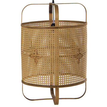 Lampadario Alexandra House Living Marrone Naturale Rattan Fibra naturale 60 W 43 x 134 x 43 cm