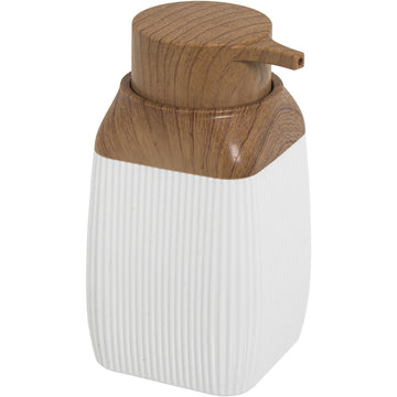 Dispenser di Sapone Alexandra House Living Bianco Plastica 300 ml 7 x 14 x 7 cm