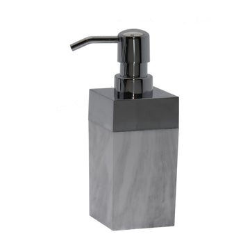 Dispenser di Sapone Alexandra House Living 87300 Grigio Acrilico Plastica Melammina 6 x 17 x 6 cm