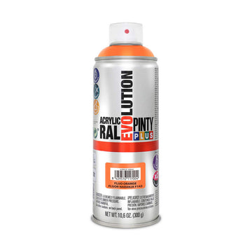 Vernice spray Pintyplus Evolution F143 400 ml Fluorescente Arancio