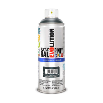 Vernice spray Pintyplus Evolution RAL 7016 Base d'acqua Antracite 400 ml