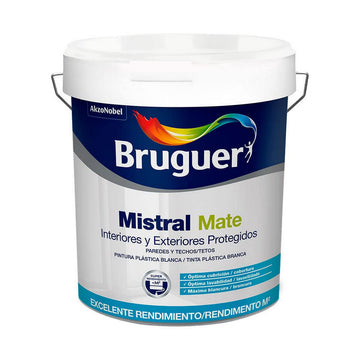 Pittura Bruguer Mistral 5586676 Nero 750 ml