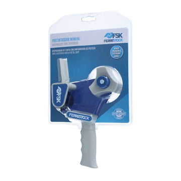 Dispenser per nastro adesivo Ferrestock Azzurro Manuale