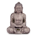 Statua Decorativa da Giardino Buddha Grigio Poliresina (25 x 57 x 42,5 cm)