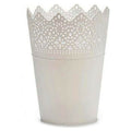 Vaso 8430852224194 Bianco Plastica 15 x 18 x 15 cm