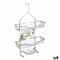 Portaoggetti da Doccia Confortime Alluma 35,6 x 12 x 63,5 cm (4 Unità)