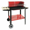 Barbecue a Carboni con Ruote Algon 58 x 38 x 72 cm