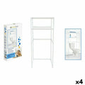 Scaffale da Bagno Confortime 158757 Metallo 61 x 28 x 134 cm (4 Unità) (61 x 28 x 134 cm)