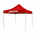 Tenda OCC Motorsport OCCCARP02 Racing Rosso Poliestere 420D Oxford 3 x 3 m