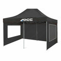 Parete della Tenda OCC Motorsport OCCCARP33 Nero Oxford 420D 6 x 2 m Finestra