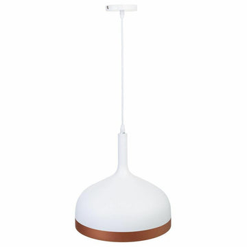 Lampadario Alexandra House Living Bianco Rame