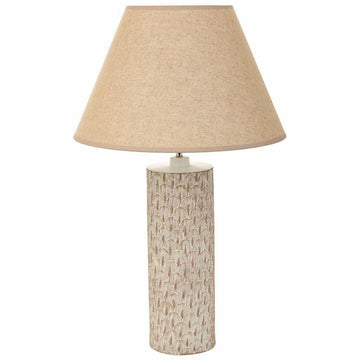 Lampada da tavolo Alexandra House Living Beige Poliresina 220-240 V 14 x 51 x 14 cm