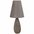 Lampada da tavolo Alexandra House Living Argento Poliresina 220-240 V 18 x 46 x 18 cm