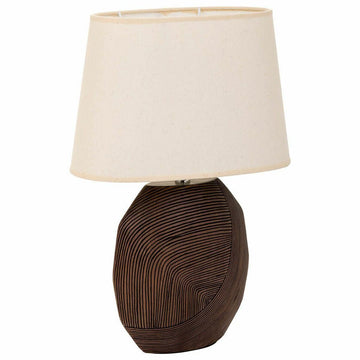 Lampada da tavolo Alexandra House Living Marrone Poliresina 220-240 V 12 x 34 x 24 cm