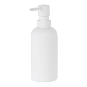 Dispenser di Sapone Andrea House Mat Bianco ABS 330 ml Poliresina (Ø 6,5 x 18,5 cm)