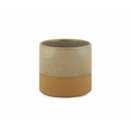 Vaso Alexandra House Living Beige Cammello Ceramica 13 x 13 x 13 cm