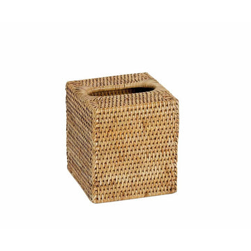 Scatola per foulard Alexandra House Living Rattan 13 x 15 x 13 cm