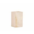 Portaspazzolini da Denti Alexandra House Living Bianco Beige Marmo 7 x 11 x 7 cm