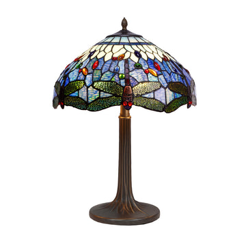 Lampada da tavolo Viro Belle Epoque Azzurro Zinco 60 W 40 x 62 x 40 cm