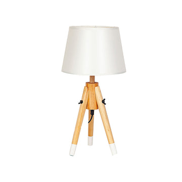 Lampada da tavolo Romimex Naturale Legno MDF 24 x 48 x 24 cm