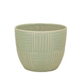 Vaso Romimex Azzurro Chiaro Ceramica 26 x 22 x 26 cm