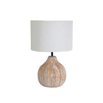 Lampada da tavolo Romimex Beige Bambù Fibra 36 x 60 x 36 cm