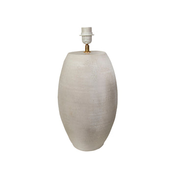 Base piede/Base per lampada Romimex Grigio Ceramica 23 x 49 x 23 cm