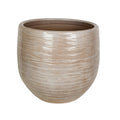 Vaso Romimex Beige Ceramica 30 x 30 x 30 cm