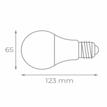 Lampadina LED Iglux XST-1227-F V2 12 W E27 1100 Lm (5000 K) (5500 K)