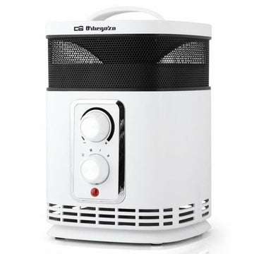 Termoventilatore Portatile in Ceramica Orbegozo CR 6025 Bianco Nero/Bianco 1500 W