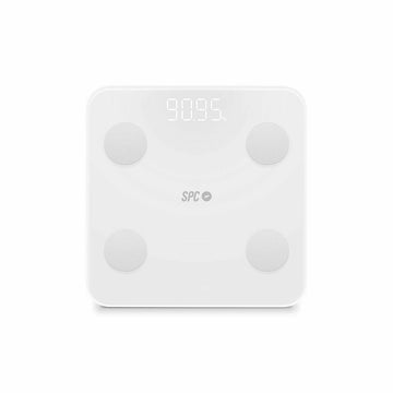 Bilancia Digitale da Bagno SPC ATENEA FIT 3 Bianco Vetro Temperato 180 kg 50 x 50 x 28 cm