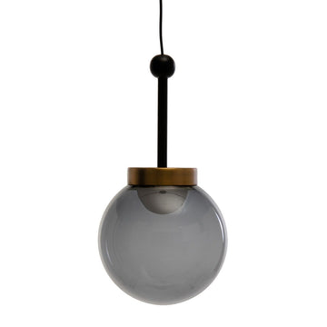 Lampadario Nero Dorato 5 W