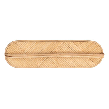 Portasciugamani 62,5 x 10,5 x 18,5 cm Naturale Rattan